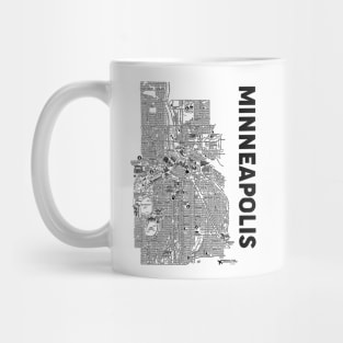 Minneapolis Map Mug